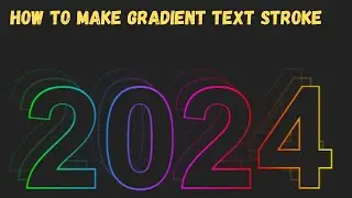 How to make Gradient Text Stroke Effects in CSS | Tricks