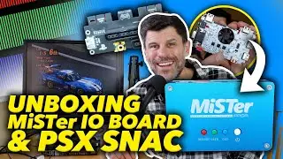 Unboxing the RetroCastle MiSTer FPGA IO Board & PSX SNAC