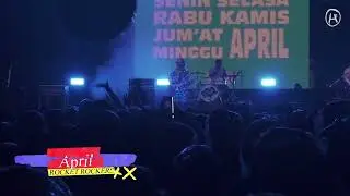 Rocket Rockers - April, Live at Wildground Fest Jogja 2022