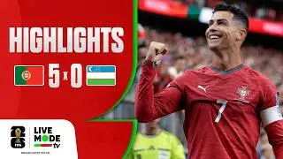 HIGHLIGHTS: Portugal 5-0 Uzbekistan | 2026 FIFA World Cup | Group Stage