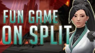 Fun Game On Split (VALORANT Sage Gameplay)