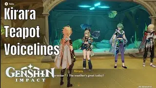 Genshin Impact: All Kirara's Teapot Voicelines (English Dub)