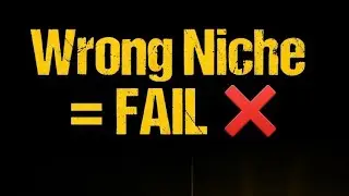 Choosing the Wrong Niche 😱