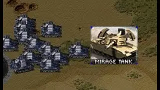 Red Alert 2: Yuri's Revenge - Testing Mirage Tanks