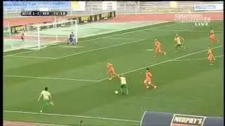 22η αγωνιστική: Δόξα - ΑΕΚ  1-4   ( 28 / 02 / 2015 )