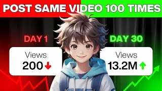 I Uploaded The SAME Video 100 Times… You Won’t Believe What Happened