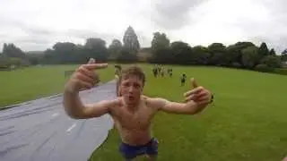 Kingswood school | Leavers water slide 2014