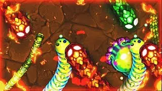 ЭВОЛЮЦИЯ ЗМЕЙ ПРОТИВ ВСЕХ В ИГРЕ LITTLE BIG SNAKE!