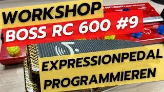 Boss RC 600 - Expressionpedal / Volumepedal anschließen