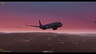 Jet aircraft white noise