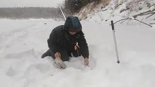 Щука на жерлицы. Река Сосьва.