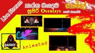 FREE OBS Overlays Pack 2025 | Download + Tutorial (No Copyright)