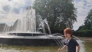 Фонтан в Норд Парк, Дюссельдорф