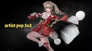artist pvp 3x3 - drowned in ink