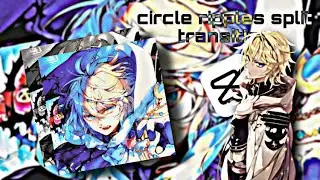 #1 circle ripples split transition | capcut tutorial