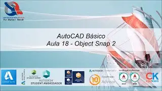 AutoCAD Básico - Aula 18 - Object Snap 2