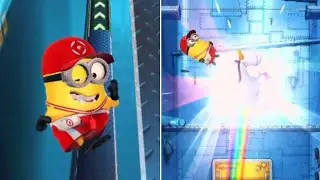 Lifeguard Minion Collects Bananas with Fluffy Unicorn at Gru's Lab | Despicable Me: Minion Rush