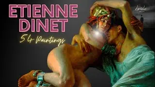 Étienne Dinet: A Collection of 54 Paintings