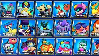 ALL 673 BRAWL STARS SKINS | 
