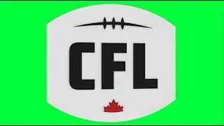 CFL Green Screen Logo Loop Chroma Animation