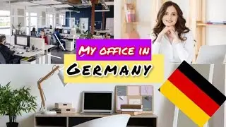My office at Germany 🇧🇪 and Good News ||My daily routine in Germany||#Germany