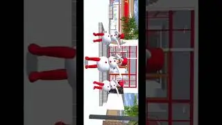 Cosplay jadi maskot mixue⛄️🍦#sakuraschoolsimulator #shorts