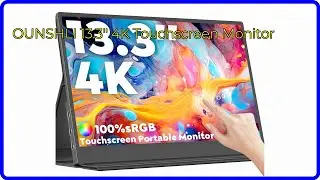 REVIEW (2024): OUNSHLI 13.3'' 4K Touchscreen Monitor. ESSENTIAL details.