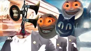🔴 Live - Siren Head & Thomas The Train & Cartoon Cat  - SUPER MEGAMIX - Coffin Dance Song Cover