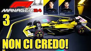 F1 MANAGER 24 ITA #3 - JEDDAH! NON CI CREDO! - Create a Team Gameplay HD