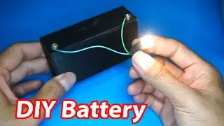 How to make battery from copper sheet