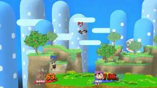 Cape + Fludd = OP! - SSB4 For Glory / Mario vs Ness