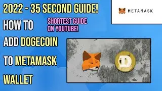 How To Add Dogecoin To MetaMask | 35 second guide - 2022