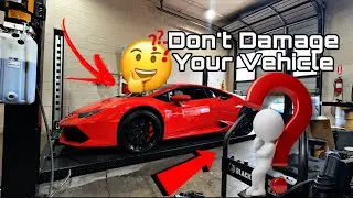 How To Jack Up A Lamborghini Huracan The Correct Way