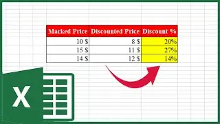 How to Calculate Discount Percentage in Excel (Under 1 Minute!)