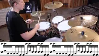 Mike Johnston Drum Lick Lesson