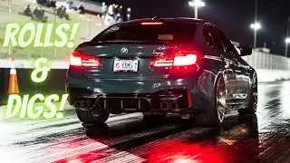 How Fast is my BMW F90 M5 : 1st Time on the Dragstrip