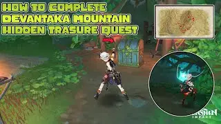 Devantaka Mountain Hidden Treasure Quest Solve || Genshin Impact