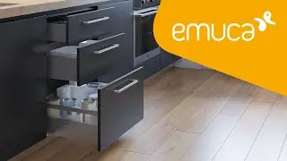 How to assemble Vertex drawer with a soft close in kitchen, bathroom and home furniture - Emuca