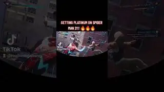 GETTING PLATINUM ON SPIDER MAN 2 🔥🔥🔥 #spiderman2 #marvel #trending #viral