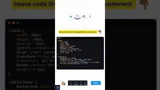 Create Animated Social Media Icons using HTML CSS 