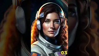 Top 5 Amazing Astronaut Women AI 🤖 Pictures| part-1 