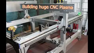 Building CNC combo Plasma / Router 2.4m x 1.5m _ part.5