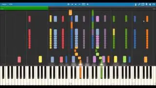 John Williams: The Emperor Arrives | Midi Visualisation