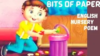 Bits Of Paper/English Nursery, Rhymes for kids with lyrics/kids song @Totlearningtv