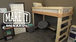 How To Build a Loft Bed - Make It With Menards
