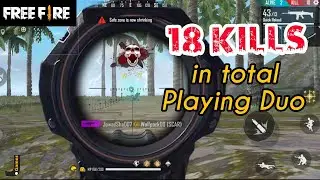 Free Fire Duo Gameplay 18 Kills | Free Fire Live | Free Fire Live Pakistan