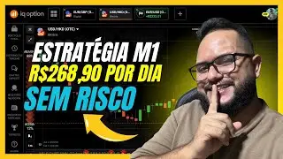 ✅IQ OPTION - INFALLIBLE M1 STRATEGY TO LEVERAGE LOW BANK EVERY DAY!