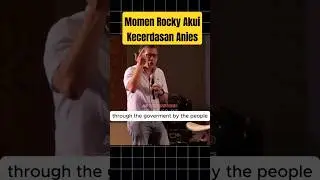 Rocky Gerung Acknowledges Anies Baswedan's Intelligence 