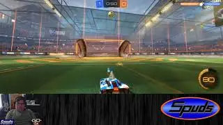 Da ball roll-ith, I score-ith. (Rocket League Anniversary with Spuds)