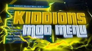 Tutorial on Kiddions mod menu. (GTA)